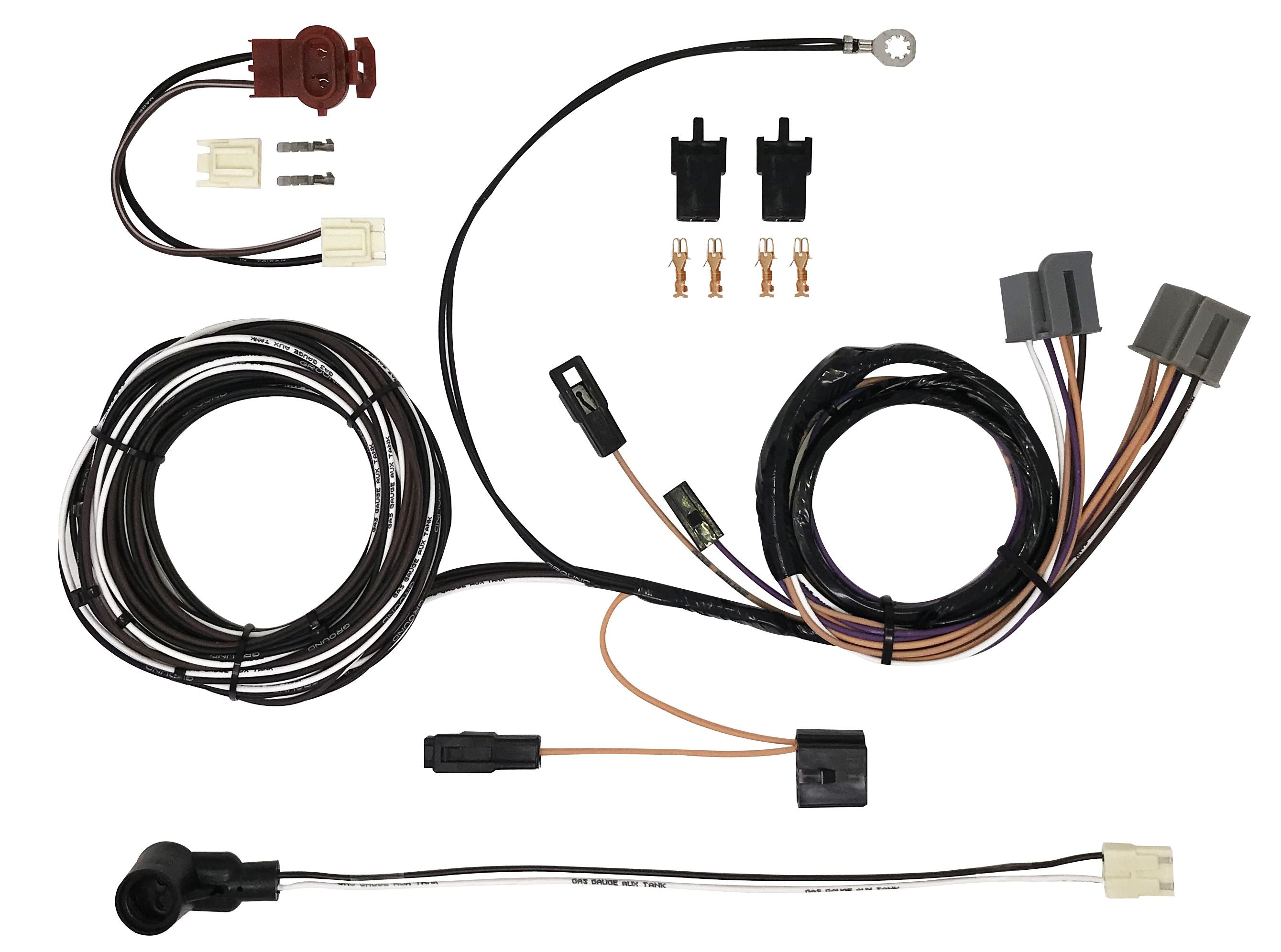 american-autowire, 1980-86 Ford Truck Classic Update: Dual Fuel Tank Add-On Kit