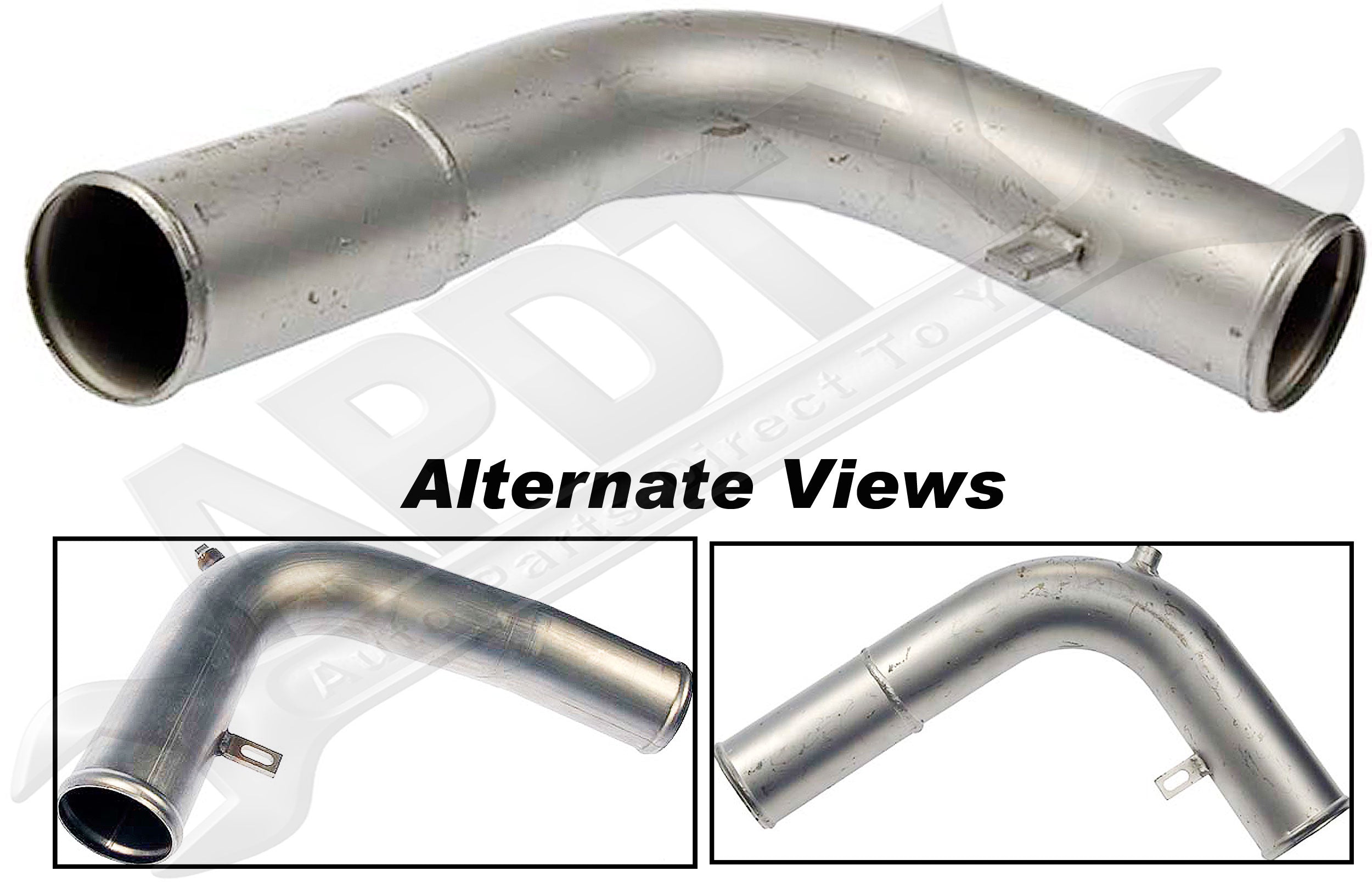 APDTY, APDTY 0476513 Lower Coolant Tube Stainless Steel Pipe Fits 2003-2005 C-15 Engine