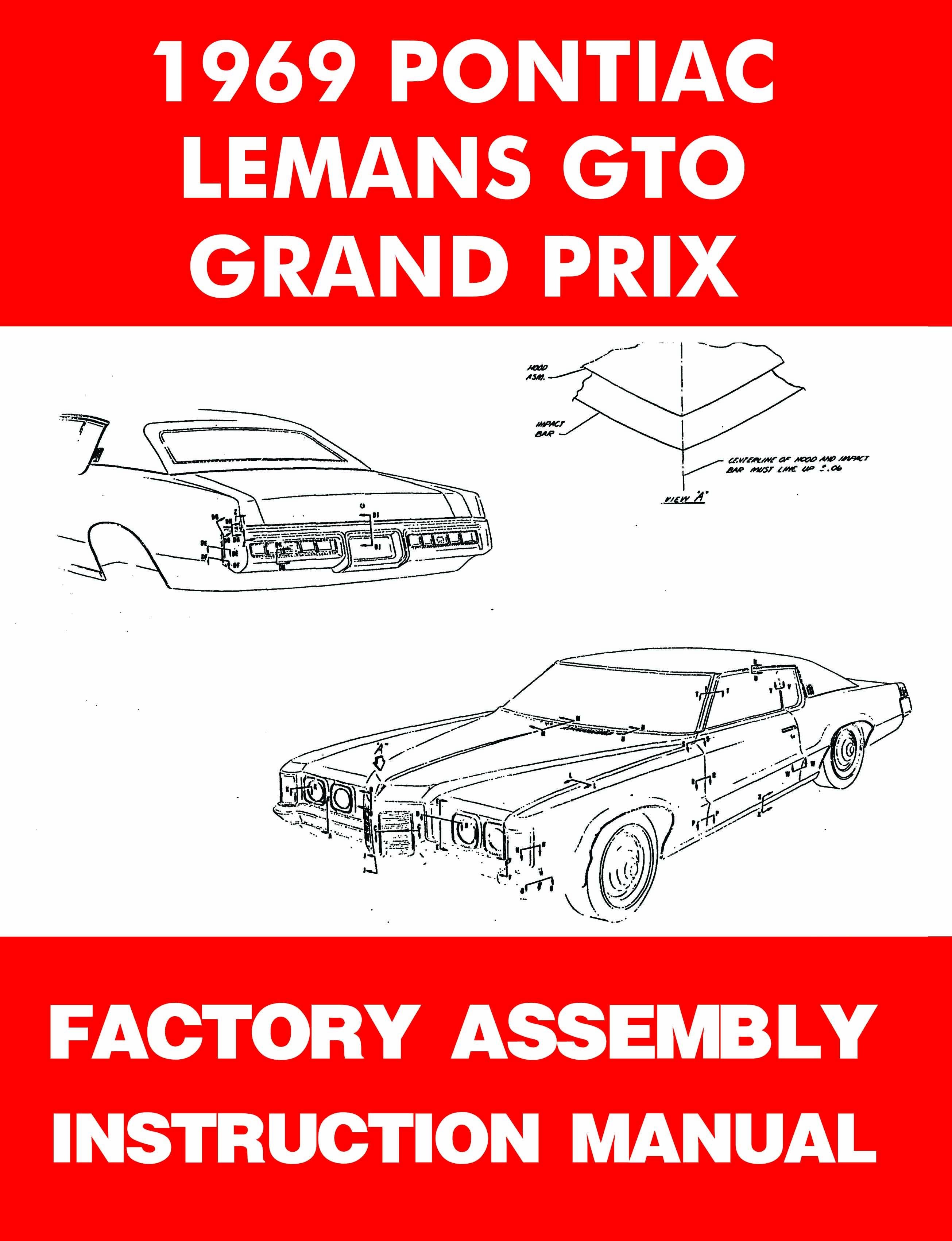 american-autowire, Factory Assembly Manual - 1969 Lemans/GTO