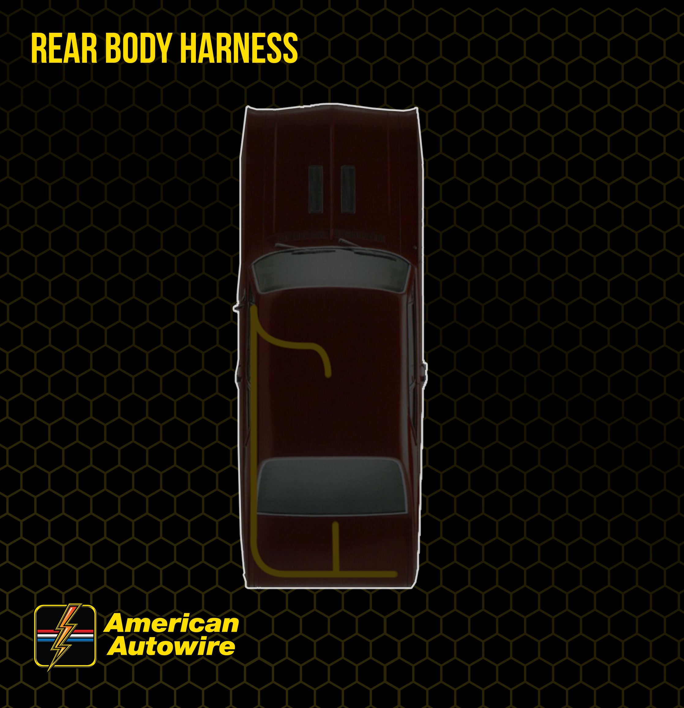 american-autowire, Rear Body Harness
